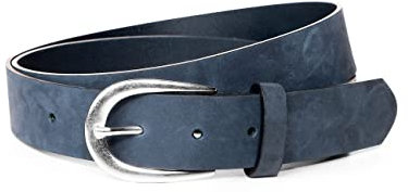 STREET ONE Damen A580675 Ledergürtel, Grey Blue, 100