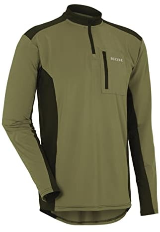 KOX Funktionsshirt Langarm Olivgrün Größe XL