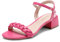 DREAM PAIRS Sandali da Donna alla Moda con Tacco Medio Largo Scarpe con Tacco Classico a Punta Tonda con Fibbie e Cinturini Estate Rosa Caliente SDHS2301W-E Taglia 39 (EUR)
