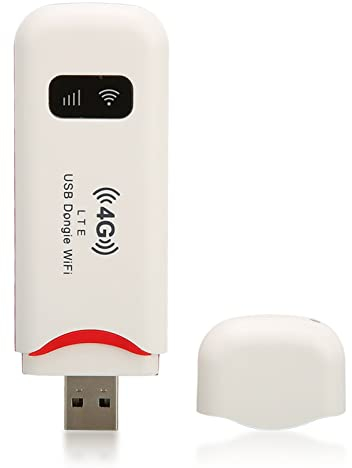 Jectse WiFi Router, 4G LTE USB Portable Mobile WiFi Router, Signal WPA WPA2 Encryption Hotspot Wireless Internet Router Support B1 B3 B5, Up to 10 Devices for Travel