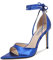 QUEEN HELENA Scarpe con Tacco Alto a Spillo Eleganti con Lacci Donna (Blu, Numeric_36)