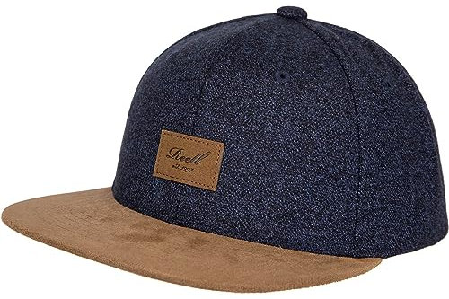 Reell Suede Snapback Cap (OS, Blue Speckle)