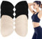 FAMCUCHE 6-Paare BH Einlagen, 2 Farben BH Einlagen Push up Dreieckige Atmungsaktive BH Einlagen Pads Schwarz und Hautton, Bikini Push up Pads BH Polster Einlagen Bikini Einlagen für Frauen Mädchen