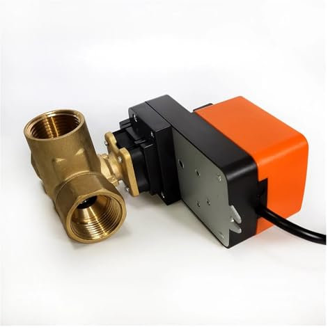 MUHM 2 AC220V-Elektromotorventil, 3-Wege, EIN/AUS-Typ, DN50 mit Handbetätigung, kann jeden Winkel for 50% Glykol öffnen