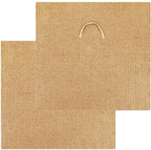 2 Pièces Couverture De vers De Terre Couverture De Poubelle De vers pour Le Compostage Fibre De Jute pour Bac À Compost Garde Les vers Sombres Humides Au Chaud en Plein Air Jardin Ferme Usine De