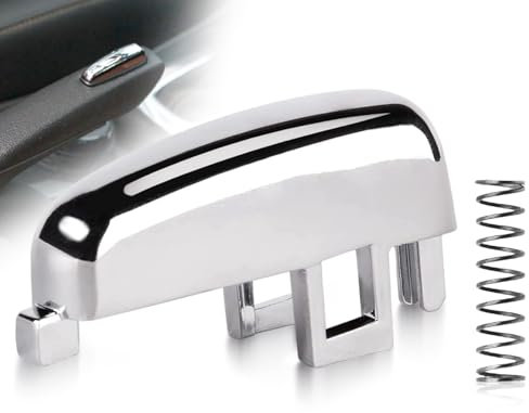 Lhbwhiz Handbremsknopf,Handbremsknopfschalter Ersatzteil,langlebig Hand Brake Button Spare-Teil,Auto Handbremse Taste Schalter mit Frühling,Kompatibel mit Buick,Kompatibel mit Opel