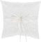 ULDIGI 1 STK Ringkissen aus Spitze hochzeitslaken wedlock Wedding Decoration hohzeitdeko Wedding y Hochzeitsversorgung Satinkissen Satinring Bowknot-Ringkissen Verlobungsringkissen Weiß