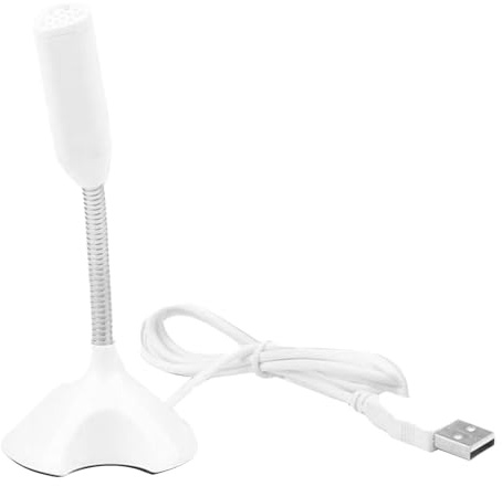 Microphone à condensateur USB – Microphone USB pour Ordinateur, Microphone à condensateur PC Plug & Play | à condensateur de Bureau Plug & Play, Fournitures Audio à réduction du Bruit Compatible