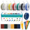 28AWG 7 colori Cavo Fili elettric filo in silicone e resistente alle alte temperature Hook Up rame stagnato intrecciato morbido per fai da te, lampade, elettrodomestici, batterie, ecc. (7 x 43 piedi)