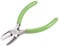 Carbon Steel Nylon Jaw Pliers Flat Nose Pliers with Snipe Covers Jewelry Making Tools 1/pcs(132x86x10mm)