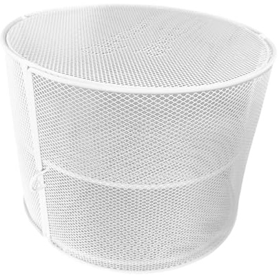 Food Cover for Plates, Bowls, Tableware, Protector, Breathable, Multifunctional, Multi-layer, Organizer, Plate, Serving Cover for, white 2 tier
