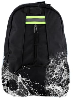 Haofy Elektriker-Rucksack, Wasserdichter Werkzeugrucksack für Elektriker und Klempner mit Multi-Pocket-Design und Hoher Tragfähigkeit (BLACK)