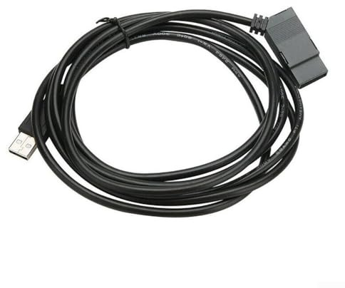 TDCuizent für SPS-Programmierkabel 6ED1057-1AA01-0BA0 USB-Datenkommunikationsadapter mit 3 m schwarz und photoelektrischer Isolation für industrielle Automatisierungssteuerungen