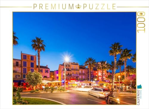 Puzzle · Bandol bei Nacht | 1000 Teile · Lege-Größe 64 × 48 cm · CALVENDO Puzzle