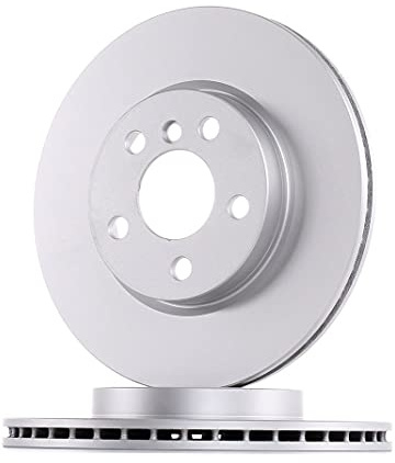 Bosch BD2412 Brake Disc Set - 294 mm - Front Axle - 1 Set of 2 Discs | Vented Discs - ECE-R90 Certified - Good Cooling, Reliable Braking, Corrosion Protection
