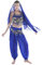 Seawhisper Orientalisches Bautanz Kostüm Bekleidung Accessoires Erwachsene Damen Haremsdame Karnevalskostüm Faschingskostüm Jasmin Jeannie Aladdin Arabische Prinzessin indisch Bollywood