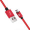 JAMEGA – 1m Premium Micro USB Kabel | Nylon geflochtenes USB Ladekabel Datenkabel für Micro USB Geräte kompatibel mit Samsung, HTC, Huawei, Sony, Nokia, Kindle, PS4 XBOX Controller – Rot
