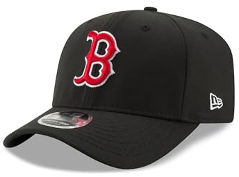 New Era Boston Red Sox MLB Classic Black 9Fifty Stretch Snapback Cap - S-M (6 3/8-7 1/4)