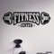 Vinyl Wandtattoo Gym Fitness Sport Gesundheit Schönheit Schild Aufkleber Dekor Club Room Interior Design Kunst Wandbilder H57Cm X B81Cm