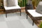 andiamo In- und Outdoor Teppich wetterfest Arizona - Balkon Teppich wasserfest Outdoor-Teppich auch nutzbar als Wohnzimmerteppich oder Küchenteppich Grau 133 x 190 cm