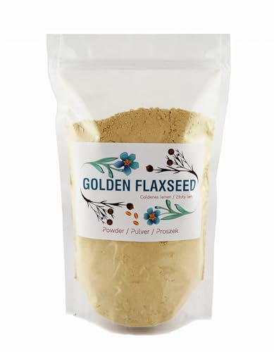 Planta Vera Goldenes Leinsamenpulver, Leinsamenmehl, EU-Landwirtschaft, Leinsamen gemahlen, teilentölt, 900G