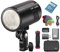 Godox AD100Pro AD100 Pro Tasche Blitz 100W 2.4G Drahtlos HSS 2500mAh Li-Ion Akku 360 Full-Power Blitze Kompatibel für Nikon Canon Sony Fujifilm Olympus Kamera