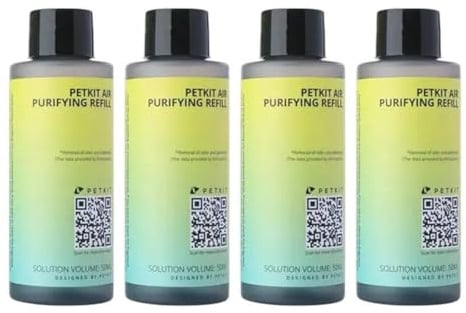 PETKIT Air Purifying Refill for PURA X/PURA MAX Self-Cleaning Cat Litter Box 4-Pack x 50ml Multi