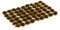 Jucoci Grass Tufts Statisches Miniaturgrasbüschel Modell Gras (Wilderness Grass Brown)