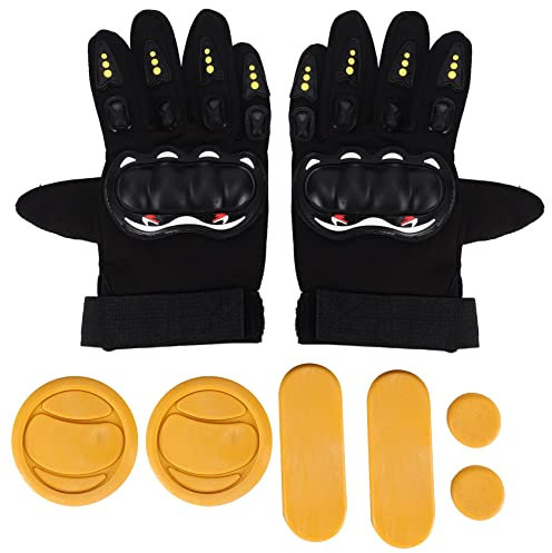 Doumneou DIY Longboard Handschuhe Handschuhe Foam Protector Downhill Longboarding Skate Handschuhe inkl
