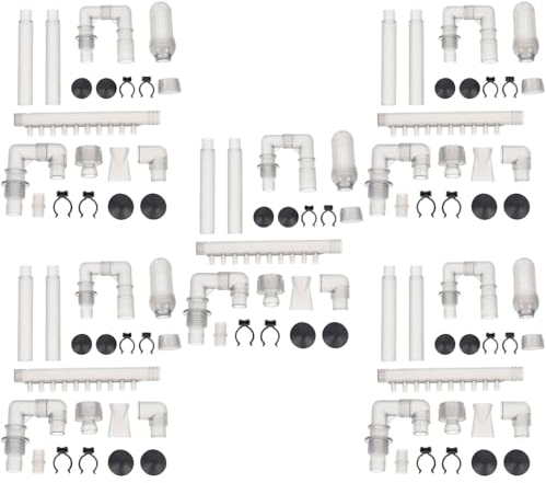 Filtro 5 Sets Plumbing Fittings Filter Water Tank Water Hose Wave Maker for Aquarium Inflow Aquarium Intake Outflow Fish Tank Accessory Fish Tank Outlet Aquarium Supplies