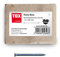 TOX Pointes pour plinthes Home Base bleu galvanisé avec tête fraisée profonde en emballage papier recyclable, taille 1,4 x 30 mm, pour la fixation de plinthes, bois et autres, 100 pièces, 063600202