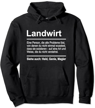 Landwirt Definition Bauer Spruch Beruf Landwirtschaft Pullover Hoodie