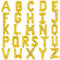 16 Zoll Klein Luftballon Buchstaben C Gold Ballons Small Mylar Alphabet Folienballon Jubiläum Babyparty Hochzeit Geburtstag Party Dekoration 40 CM（Gold C）
