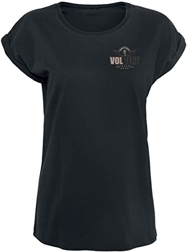 Volbeat Wait A Minute My Girl Frauen T-Shirt schwarz M 100% Baumwolle Band-Merch, Bands