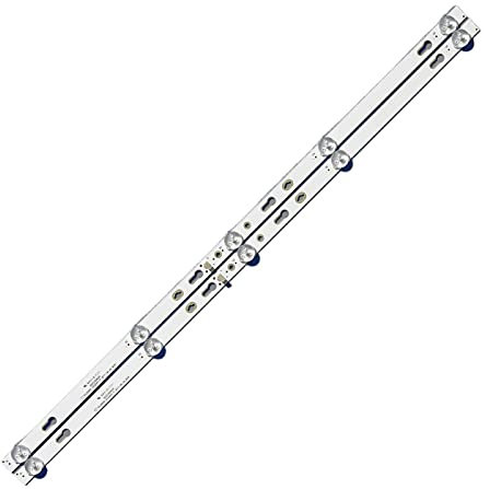 SENHE LED-Hintergrundbeleuchtungsstreifen, 5 Lampen, passend für TCL 32s5300 32s6500 32s6400 MI 32 Zoll TV LCD L32M5-AZ TCL32D05-ZC22AG-11 LVW320CSDX 6v GIC32LB37