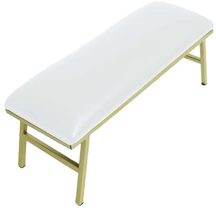 Harilla Nails Armrest Table Soft Nails Table Desk Station Sturdy for Nail Technician, White