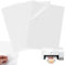 20 Blatt Vinyl Lzum Kleben Aufkleber Papier A4, Bedruckbare Klebefolie Transparent, Printable Vinyl Sticker Paper,100% Klar Selbstklebend Aufkleber zum Bedrucken,für Tintenstrahldrucker & Laserdrucker