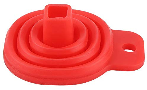 Akozon Longk - Embudo telescópico plegable para dispensación de líquidos, embudo de aceite para herramientas de repostaje de automóviles