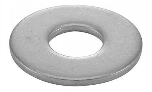 Rondelles Metal Inox M8 : 5pcs Large (Diam.int = 8,4mm x Diam.ext = 22mm) Plate Type L en Acier Inoxydable A2 | Carrossier Bricolage Réparation | Anti-Corrosion Usage Exterieur-Interieur