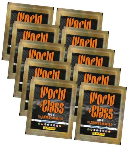 Panini World Class 2024 Fussball Sticker - Sammelsticker - Auswahl (10 Tüten)