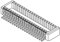 Molex SlimStack Leiterplatten-Stiftleiste Gerade, 50-polig / 2-reihig, Raster 0.5mm, Platine-Platine,