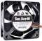 109R0624S4D10 6cm 60x60x25mm DC24V 0.08A ventilador de refrigeración silencioso inversor de ordenador industrial de 3 cables