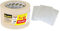 Scotch Ruban de Masquage Classic Premium, Promo Pack de 3 Rouleaux, 24 mm x 50m - Pour Peinture et Décoration Intérieure & NESPOLI 3 bâches de protection (3x20m²)
