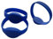 T5577 Wasserdichtes Silikon-Armband und Armband, wiederbeschreibbar, RFID 125 kHz (Erwachsene Unisex) (Blau)