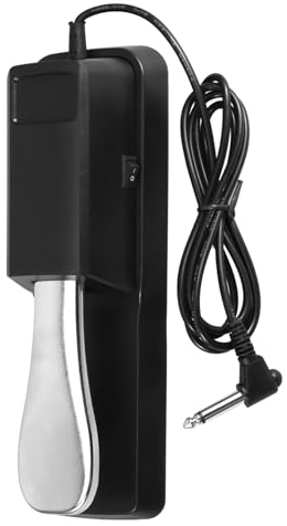 VINTORKY Klavier Zubehör Sustain Pedal Pedale Für Klavier Tastaturpedal Klavierzubehör Digitalpiano Pedal Kunststoff Dämpferpedal Instrumentenpedalteil Pedal Für Klavier e Piano Pedal Klavier