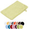 liebling Waschhandschuh, 100% Baumwolle, Serie Potsdam, 17 x 24 cm, 60 Grad waschbar, trocknergeeignet, Farbe: Limone