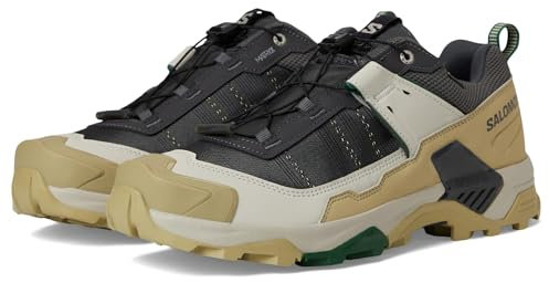 Salomon Men's X Ultra 5 GTX Hiking Shoe, Asphalt/Gray Green/Eden, 43 1/3 EU