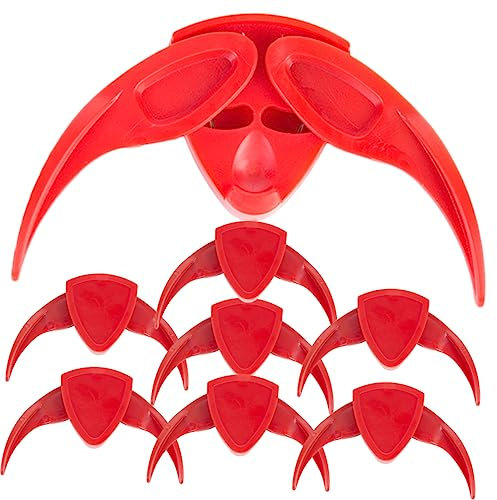 COLLBATH 8piezas Pelador Manual De Pipas De Girasol Extractor De Cáscaras Seguro Ligero Portátil Para Hogar