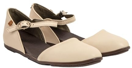 El Naturalista Damen Trekking Sandalen Stella, Frauen Sandalen,Outdoorsandalen,sportsandalen,Sommerschuhe,Freizeitschuhe,Cream,38 EU / 5 UK