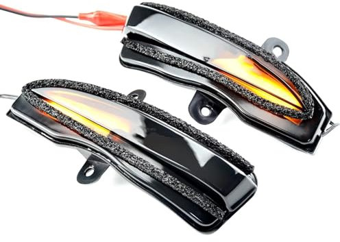 XYUOIS Positionslicht Kompatibel Mit Mazda Für CX-3 2015 2016 2017 2018 Dynamisches Auto-Blinker-Seitenspiegel-Markierungs-Blinker-Licht-Lampen-Zubehör